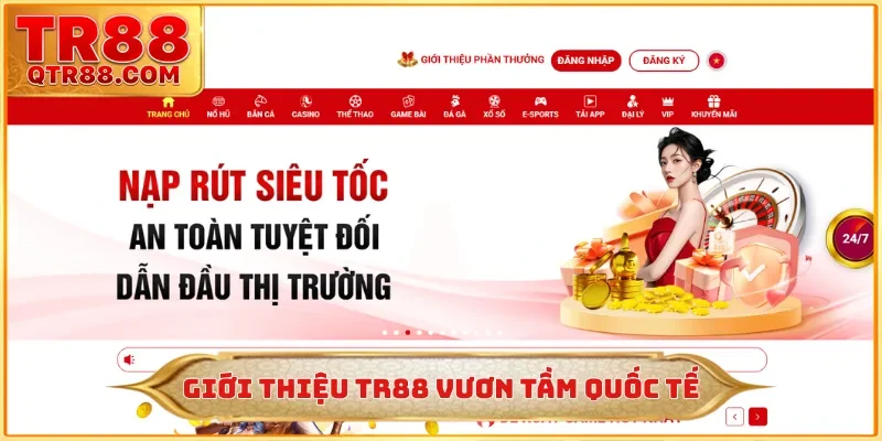 Giới thiệu TR88 vươn tầm quốc tế