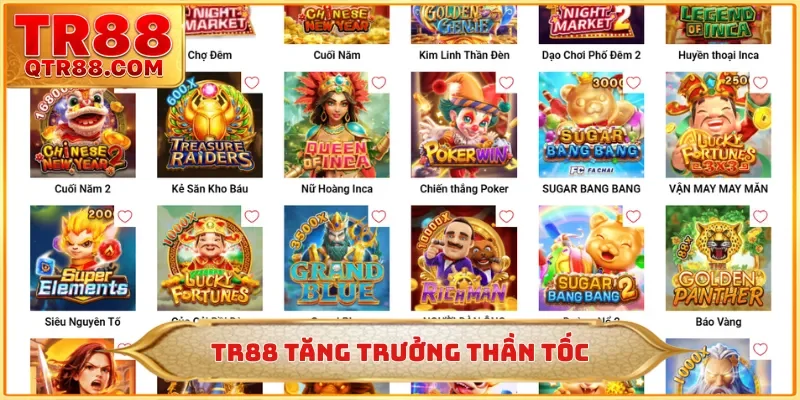 TR88 tăng trưởng thần tốc